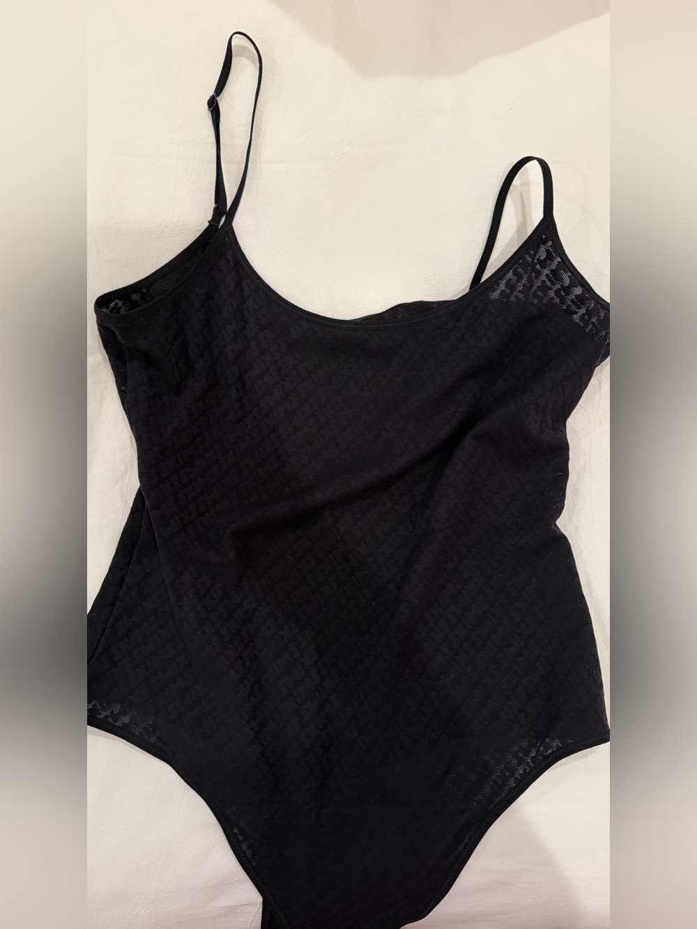 Skims Sheer Logo Bodysuit